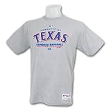 Texas Rangers Authentic Road Property Heavyweight T-Shirt