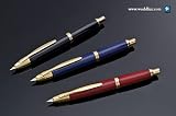Namiki Vanishing Point Gold Trim Fountain Pen - Black/Gold, Fine Nib 60165