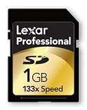 Lexar 1GB 133X Professional SD Card