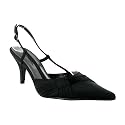 Womens Black Satin Sandals Party Shoes Ladies Sizes 3-8