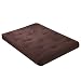 Serta Chestnut Micro Fiber Full Futon Mattress, Chocolate