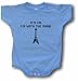 It's Ok I'm With The Band v Guitar Logo Baby/Infant Tee Shirt or Onesie