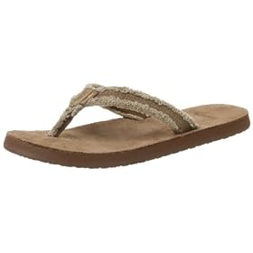 Sanuk Womens Fraidy Cat Thong Sandal