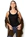 Azuri Silk Chiffon Wrap - 110 Colors, Chocolate