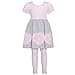 Bonnie Jean Little Girls' Pink Heart Bonaz Legging Set