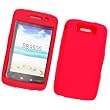 RIM BlackBerry Storm 2 9550 Verizon Silicone Skin Case Cover Red