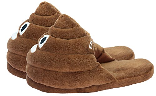 PlushMoji® Poop Emoji Slippers