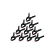 Grizzly G8217 10 pc. 2" Spring Clamp Set