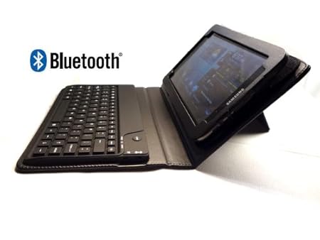 GSAstore ™ New Model Bluetooth ® Keyboard and Case for Samsung GALAXY Tab 2 (Model: P3113) - Color: Black