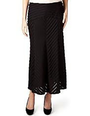 Per Una Pleated Striped Skirt