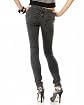 Triple Zip Denim Legging Product Image