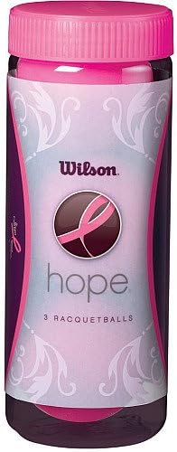 Wilson Hope Pink Racquetballs