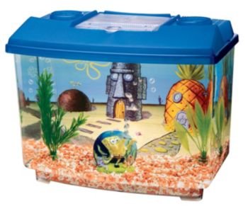 SpongeBob SquarePants® Jellyfishin' Aquarium Kit, 4 Gallon Tank w/Filter