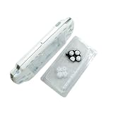 WHITE FRONT+BACK FACEPLATE&BUTTONS for PSP 2000