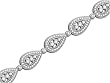 14K White Gold Diamond Bracelet - 2.00 Ct.