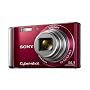 Sony DSC-W370 14.1MP Digital Camera with 7x Wide Angle Zoom with Optical Steady Shot Image Stabilization and 3.0 inch LCD (Red)