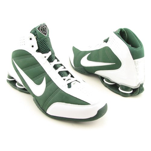 NIKE Shox Vision Basketball Shoes Green Womens SZ