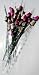 Bouquet Of Wood Chip Rose Buds Petals Artificial Flowers - Quantity 24 Pink