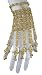 Gold Slave Bracelet (Square)