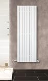 AGADON P1 White Designer Flat Panel Radiator 1800 X 295MM