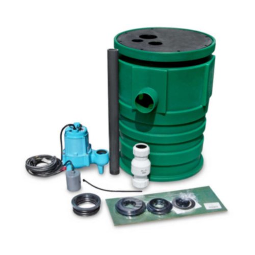 Little Giant 10S-SMPX-LG 1/2 Horsepower Pit Plus Simplex Pump System
