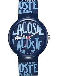 Lacoste Goa Blue Dial Blue Silicone Rubber Unisex Watch 2020054