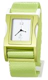 Christian Dior Women's Yellow Green Textile Bracelet Watch #D100.323.BCBC
