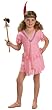 Girls Pink Indian Girl Costume