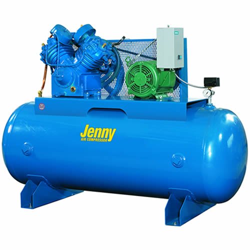 Jenny 10HP 120Gallon TwoStage Air Compressor (230V 3Phase) U10B