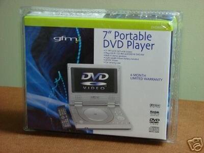 GFM 7 Portable DVD Player DVD8007