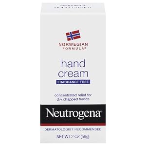 Neutrogena Norwegian Formula Hand Cream, Fragrance-Free, 2 Ounce (Pack of 4)