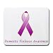 Domestic Violence Awareness Ribbon Mouse Pad