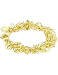 1AR by UnoAerre 18k Gold Plated Multi-Link Bracelet