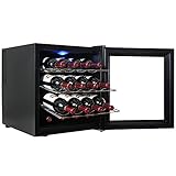 AKDY&reg; 16 Bottle Single Zone Thermoelectric Freestanding Wine Cooler Cellar Chiller Refrigerator Fridge Quiet Operation