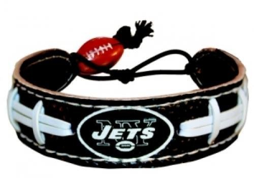 Caseys Distributing 4421402231 New York Jets Team Color Football Bracelet