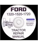 1984-1995 FORD 1320 1520 1720 TRACTOR Service Manual CD