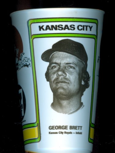 1978 George Brett Kansas City Royals 7 Eleven Baseball Cup