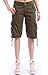 Chouyatou Women's Casual Multi-Pockets Sports-Wear Knee Length Cargo Shorts