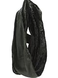 Mystique DF0362J Infinity Wrap Scarf Black Mystique DF0362J Infinity Wrap Scarf Black
