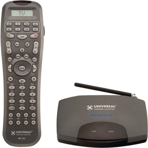 UNIVERSAL REMOTE URC-RFS200 10 DEVICE REMOTE & POWERBLASTER(TM) RF BUNDLE UNIVERSAL REMOTE URC-RFS200 10 DEVICE REMOTE & POWERBLASTER(TM) RF BUNDLE