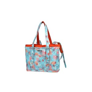 Ju Ju Be - Wanna Be Diaper Bag in Groovy Garden