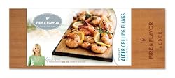FIRE & FLAVOR Gourmet Grilling Planks, Alder, 2-Count Packages (Pack of 3)