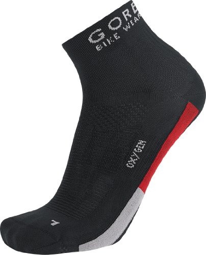 GORE BIKE WEAR Uni Socken Oxygen, black/silver grey, 35-37, FPOXYM998006