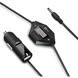 JETech Wireless FM Transmitter Radio Car Kit for Smart Phones bundle with 3.5mm Audio Plug and Car Charger