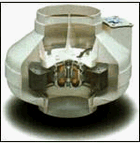 Fantech FR225 Inline Centrifugal Fan - 8 Duct 429 cfm
