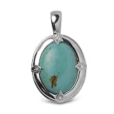 Kingman Blue Green Turquoise Bold Oval Enhancer