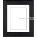 Frame Company Watson Range Black Picture Photo Frame with White Mount *Choice of Sizes*