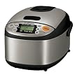 Zojirushi NS-LAC05XT Micom 3-Cup Rice Cooker and Warmer, Black and Stainless Steel