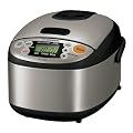 Zojirushi NS-LAC05XT Micom 3-Cup Rice Cooker and Warmer (Black and Stainless Steel)