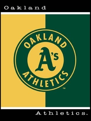 Buy Biederlack 54335 Oakland Athletics All-Star Throw Blanket - 60x80 by Biederlack